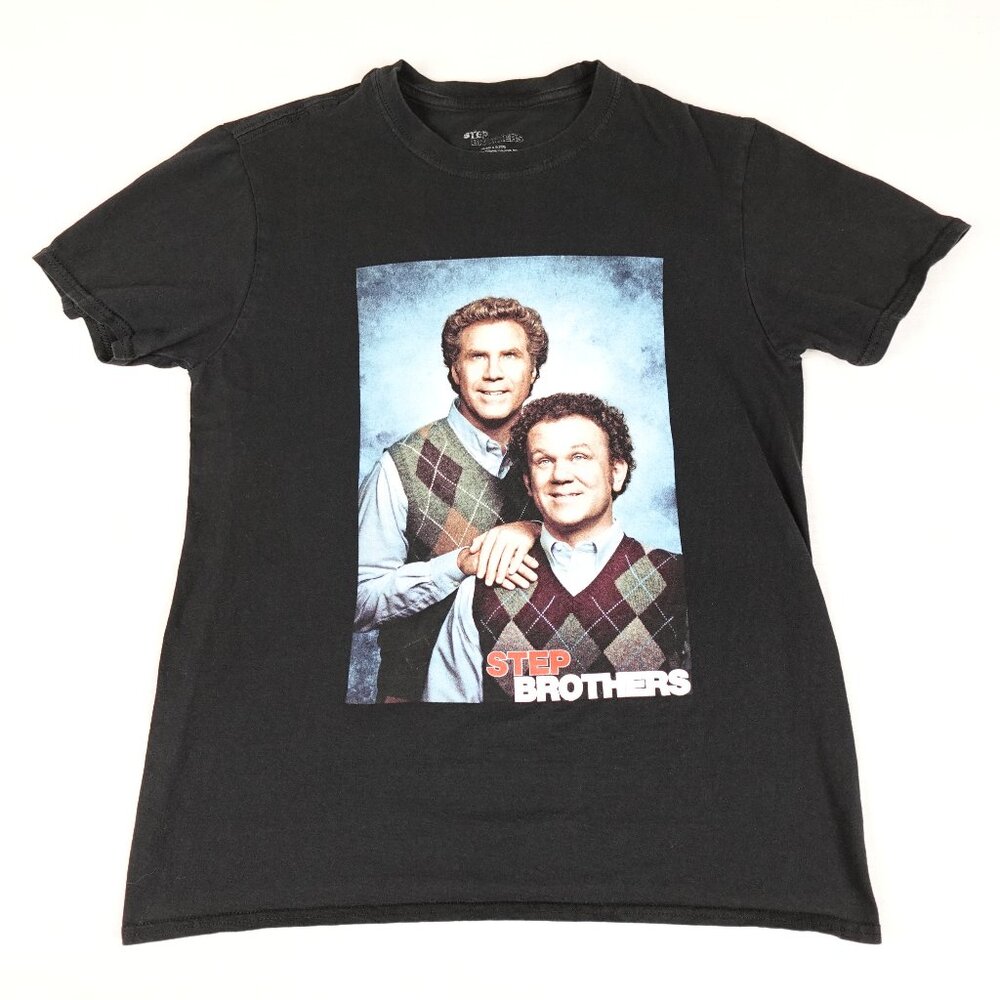 Step Brothers Movie Shirt Adult Medium Will Ferrell Film Tee 100% Cotton